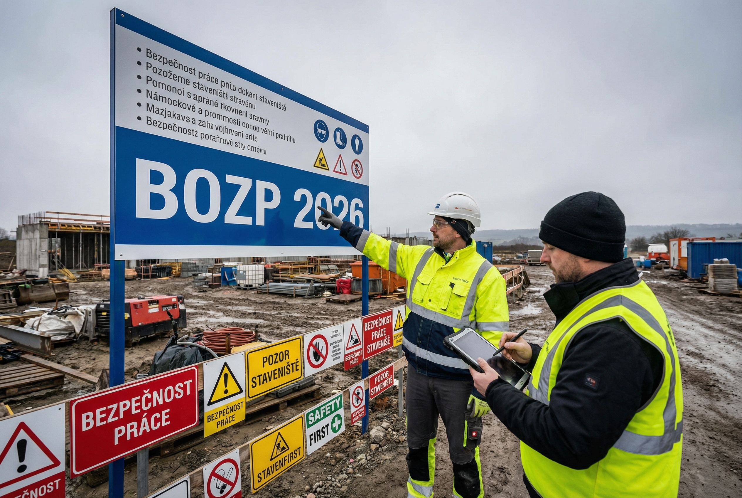 Změny v BOZP a pracovních úrazech 2026
